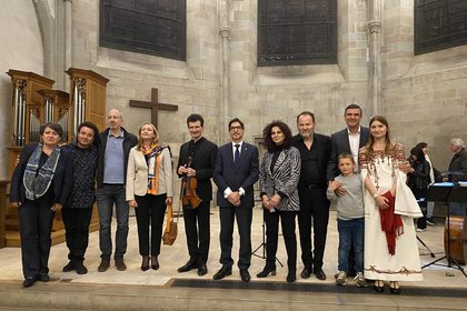 A concert by the „Fuego Quintet“ enchanted Bulgarians and friends of Bulgaria in Geneva on the occasion of the Bulgarian Independence Day and Bulgaria's candidacy for membership of the Human Rights Council for the period 2024-2026